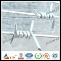 hot sale!Anping factory price barbed wire border/2 strands/4 points barbed wire